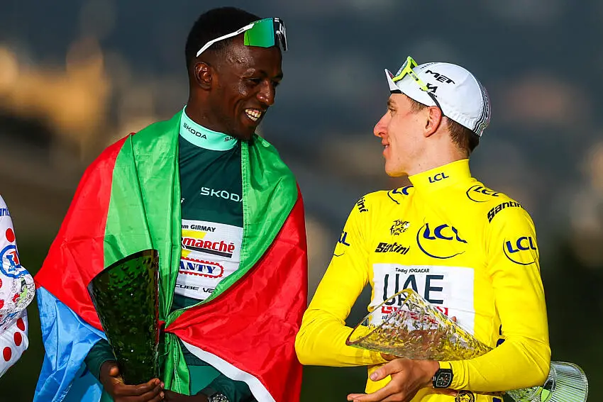 Cyclisme : maillot vert du Tour de France, Girmay prolonge l’aventure chez Intermarché-Wanty