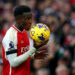 Eddie Nketiah avec le maillot d'Arsenal- Photo by Icon Sport