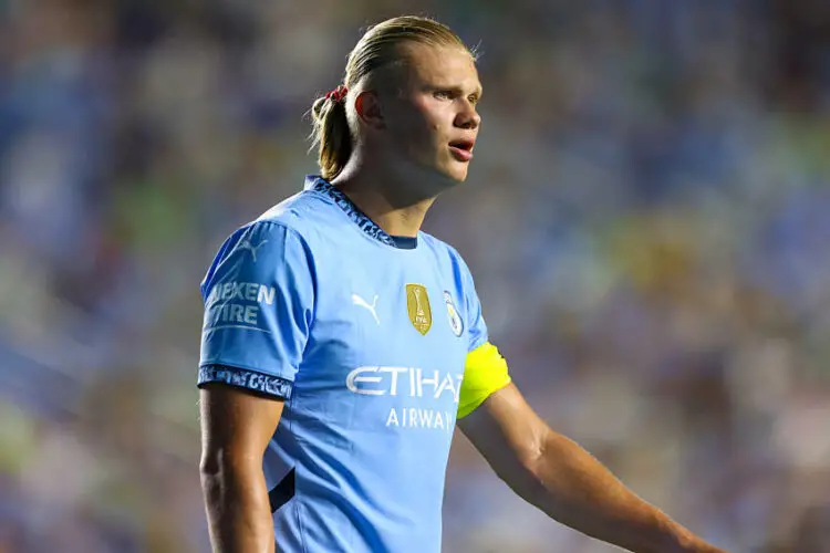 Erling Haaland avec Manchester City - Photo by Icon Sport