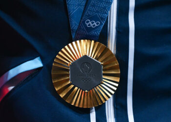 Médaille Paris 2024 JO illustration. Photo Icon Sport