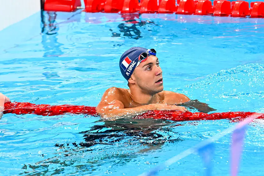 JO 2024 – Natation (H) : Tomac en finale du 200 m dos, pas Ndoye-Brouard