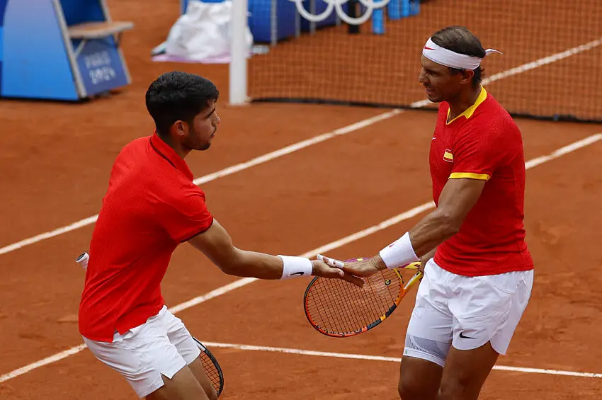 JO 2024 Tennis : Alcaraz et Nadal passent en quarts de finale en double