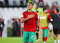 Soufiane Rahimi avec le maillot du Maroc   - Photo by Icon Sport