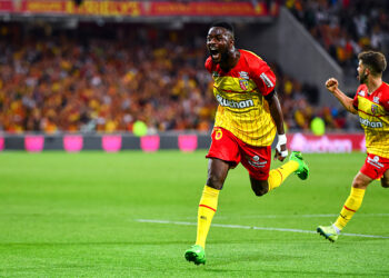 Salis Abdul Samed avec le RC Lens - Photo by Icon Sport