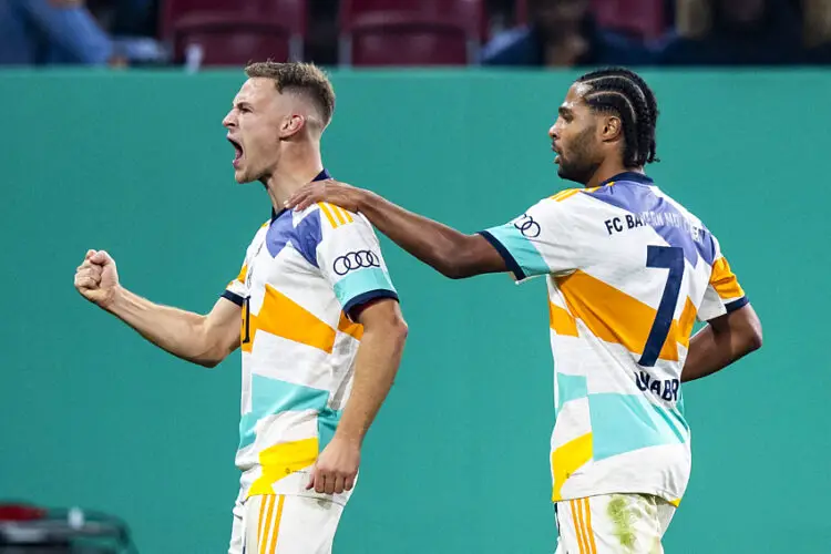 Joshua Kimmich et Serge Gnabry (Photo by Icon Sport)