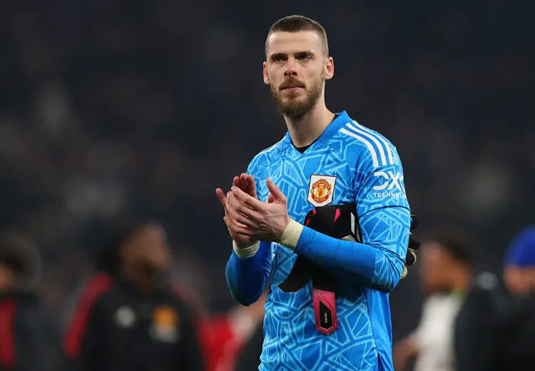 David de Gea avec le maillot de Manchester United /Paul Terry / Sportimage - Photo by Icon sport