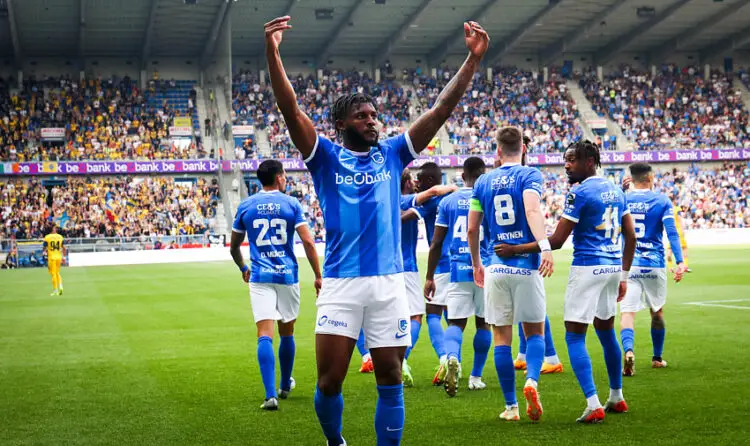 Mark McKenzie avec le Racing Genk   - Photo by Icon Sport