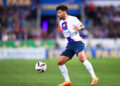 Juan Bernat avec le maillot du PSG (Photo by Philipe Lecoeur/FEP/Icon Sport)