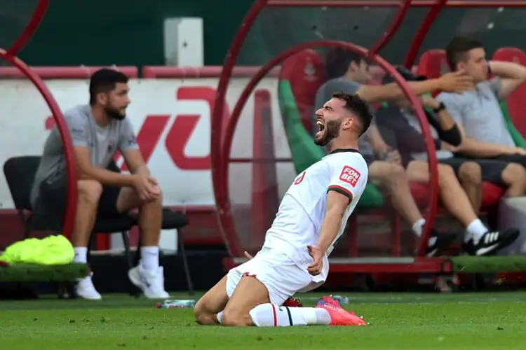 Nair Tiknizyan avec le maillot du Lokomotiv Moscou /Vladimir Astapkovich / Sputnik - Photo by Icon sport