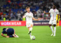 Johann Lepenant avec le maillot de Lyon  (Photo by Christophe Saidi/FEP/Icon Sport)