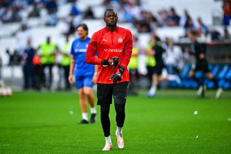 Simon Ngapandouetnbu avec l'OM (Photo by Baptiste Fernandez/Icon Sport)