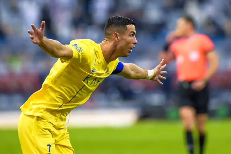 Cristiano Ronaldo avec Al-Nassr en 2023  - Photo by Icon Sport