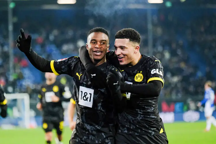 Youssoufa Moukoko avec le Borussia Dortmund - Photo by Icon Sport