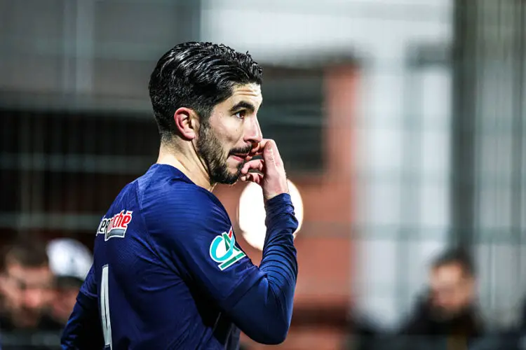 Carlos Soler avec le maillot du PSG  (Photo by Johnny Fidelin/Icon Sport)