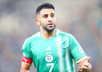 Ryad Mahrez avec le maillot de l'Algérie /Djaffar Ladjal/Sports Inc - Photo by Icon Sport