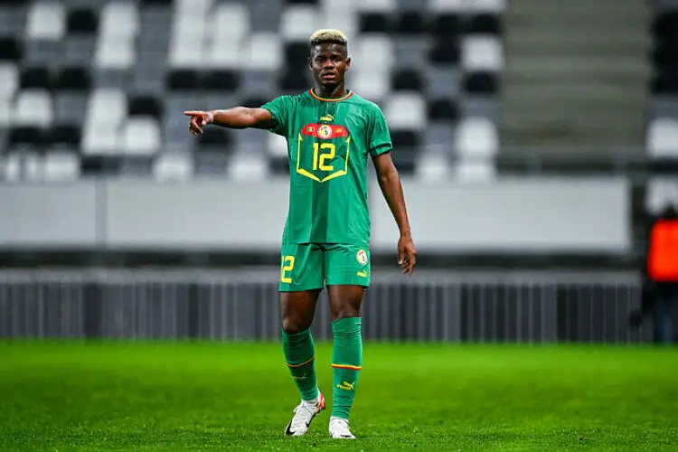 Mikayil Faye avec le Sénégal  - Photo by Icon Sport