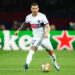 Lucas Hernandez avec le maillot du PSG (Photo by Bagu Blanco / Pressinphoto / Icon Sport)