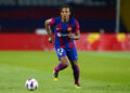 Jules Kounde avec le maillot de Barcelone  (Photo by Sergio Ruiz / Pressinphoto / Icon Sport)