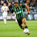 Armand Lauriente avec le maillot Sassuolo (Photo by Luca Diliberto/LiveMedia)   - Photo by Icon Sport