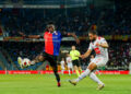 Thierno Barry avec le maillot de Bâle  - Photo by Icon Sport