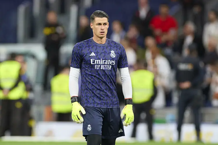 Kepa Arrizabalaga avec le maillot du Real Madrid (Photo by GSI/Icon Sport)