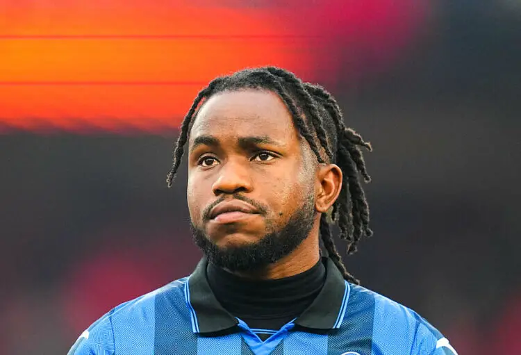 Ademola Lookman avec le maillot de l'Atalanta Bergame. (Photo by Ulrik Pedersen/DeFodi Images)   - Photo by Icon Sport