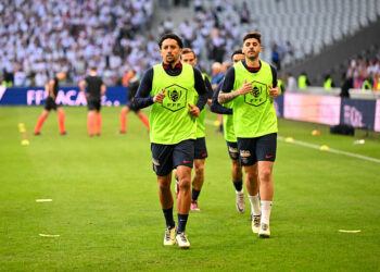 Lucas Beraldo et Marquinhos (psg) - Photo by Icon Sport