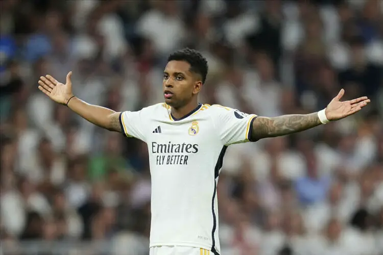 Rodrygo avec le maillot du Real Madrid (Photo by Cesar Cebolla / Pressinphoto / Icon Sport)