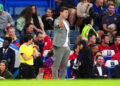 World XI head coach Mauricio Pochettino during Soccer Aid for UNICEF 2024 at Stamford Bridge, London. Picture date: Sunday June 9, 2024.   Photo by Icon Sport   - Photo by Icon Sport