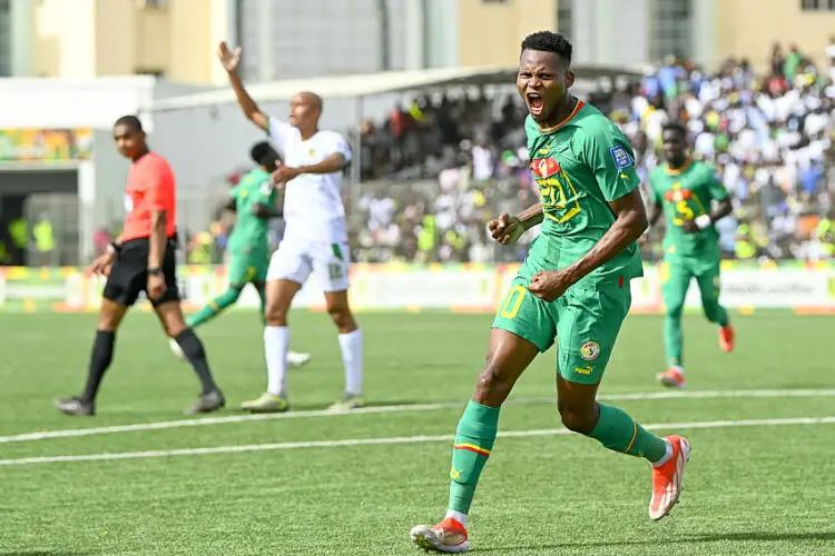 Habib Diallo avec le maillot du Sénégal /©Lamine Faye/BackpagePix   - Photo by Icon Sport