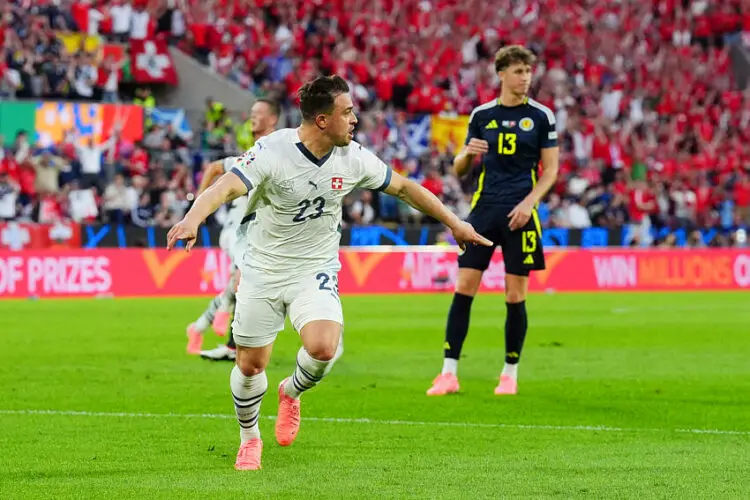 Xherdan Shaqiri avec la Suisse à l'Euro 2024 - Photo by Icon Sport