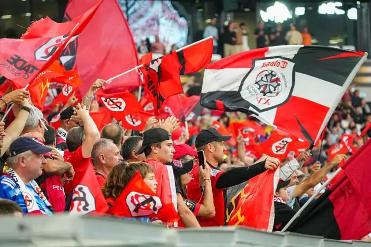 Supporters du Stade Toulousain   - Photo by Icon Sport