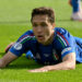 29 June 2024, Berlin: Soccer, UEFA Euro 2024, European Championship, Switzerland - Italy, final round, round of 16, Olympiastadion Berlin, Italy's Federico Chiesa lies on the ground. Photo: Robert Michael/dpa   - Photo by Icon Sport