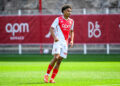 Félix Lemaréchal avec le maillot de Monaco (Photo by Pascal Della Zuana/Icon Sport)