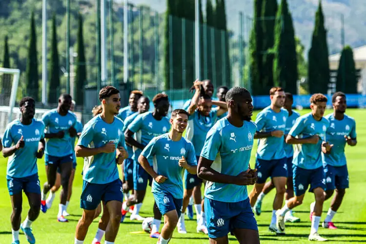 Geoffrey Kondogbia avec l'OM - Photo by Icon Sport