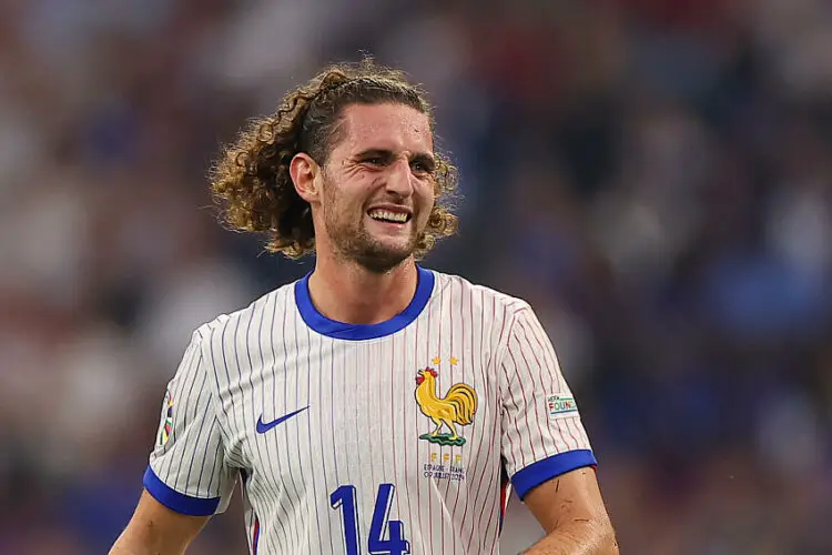 Adrien Rabiot avec les Bleus à l'Euro 2024 - Photo by Icon Sport