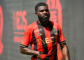 Jérémie Boga avec Len maillot de Nice (Photo by Pascal Della Zuana/Icon Sport)