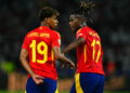 Lamine Yamal et Nico Williams avec l'Espagne à l'Euro 2024 - Photo by Icon Sport