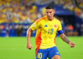 14th July 2024: Miami Gardens, Florida, USA: James Rodríguez of Colombia during the Copa America Finals match between Columbia and Argentina at Hard Rock Stadium in Miami Gardens, Fla.   - Photo by Icon Sport