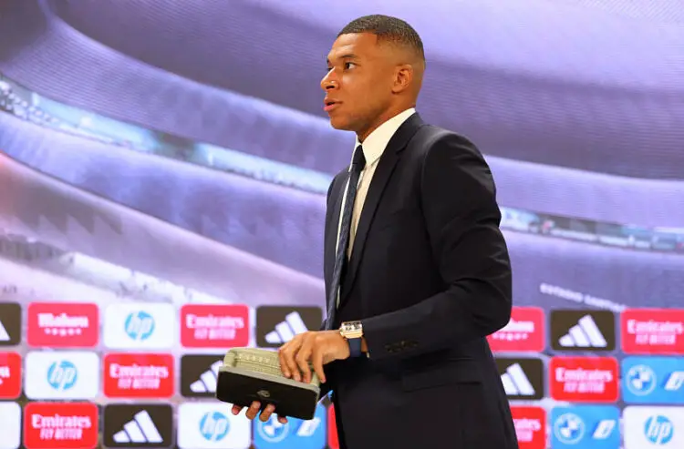 Kylian Mbappe avec le Real Madrid - Photo by Icon Sport