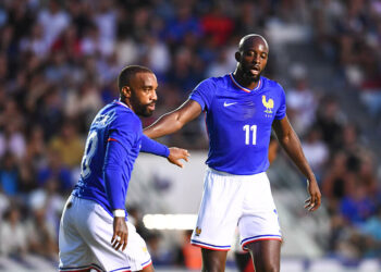 Alexandre LACAZETTE et Jean-Philippe MATETA (Photo by Philippe Lecoeur/FEP/Icon Sport)