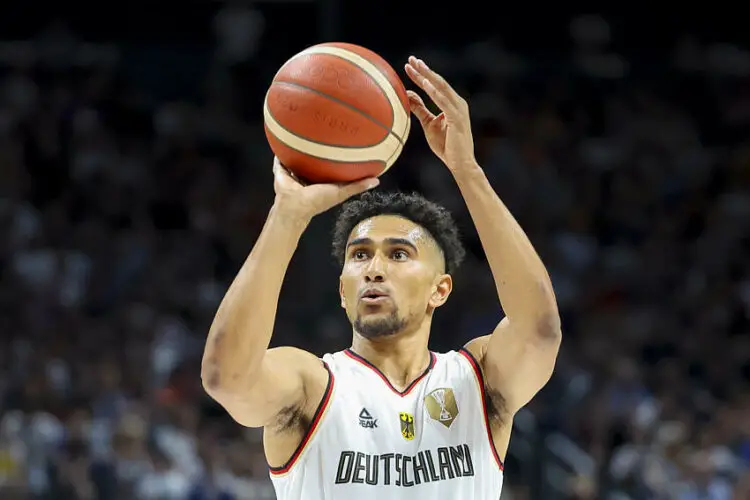 Maodo Lo (Germany) kontrolliert den Ball, Friendly match, Germany vs Japan, Uber Arena am 19. July 2024 in Berlin, Deutschland. (Foto von Marco Steinbrenner/DeFodi Images)  Maodo Lo (Germany) controls the ball, Friendly match, Germany vs Japan, Uber Arena, July 19, 2024 in Berlin, Germany. (Photo by Marco Steinbrenner/DeFodi Images)   - Photo by Icon Sport