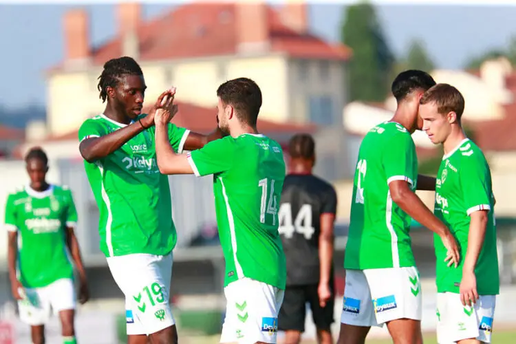 Louis MOUTON et Ibrahim SISSOKO - Saint-Etienne (Photo by Romain Biard/Icon Sport)