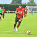 Ibrahim Salah avec le maillot de Rennes (Photo by Philippe Le Brech/Icon Sport)