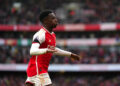 Eddie Nketiah avec Arsenal - Photo by Icon Sport