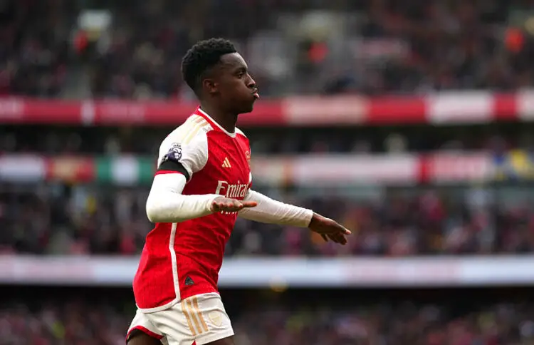 Eddie Nketiah avec Arsenal - Photo by Icon Sport