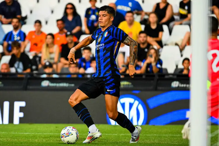 Joaquin Correa avec le maillot de l'Inter Milan   - Photo by Icon Sport