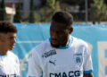 Geoffrey Kondogbia.avec le maillot de l'OM (Photo by Kenny Sika/Icon Sport)