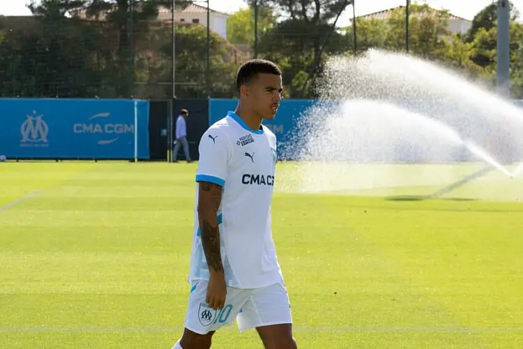 Mason Greenwood avec l'OM - Photo by Icon Sport