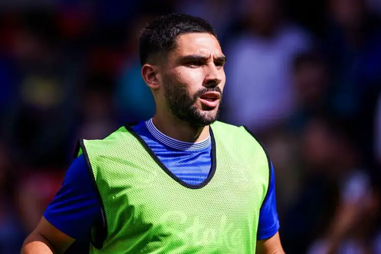 Neal Maupay avec Everton - Photo by Icon Sport